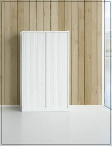 Rolluikkast met handgreep over de volledige hoogte