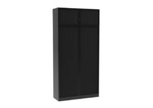 195 x 120 cm, black and cabinet