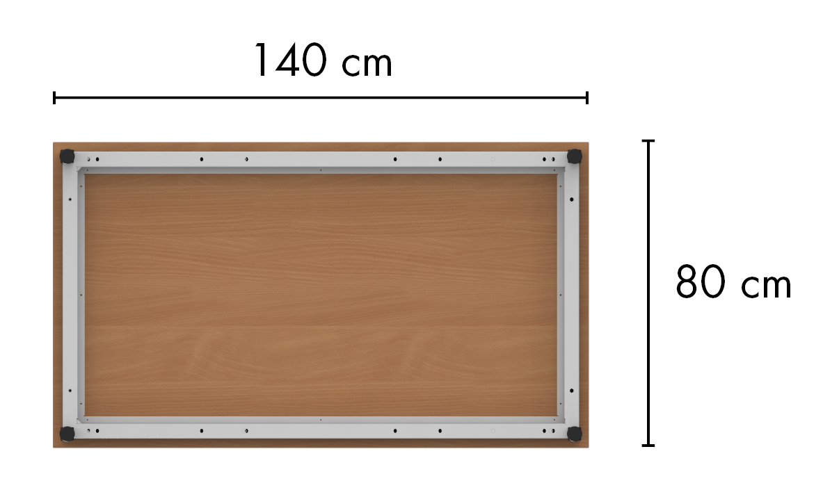 Base 140 x 80 cm